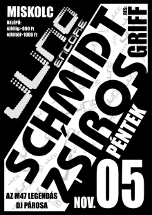 Techno Party with Zsíros & Schmidt flyer